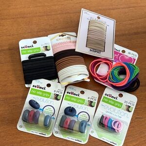 Lot of hair ties
